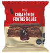 Alfajor "CORAZÓN DE FRUTOS ROJOS"