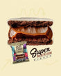 Alfajor "GUACHO" Super Dulce de Leche Sabor Chocolate Blanco