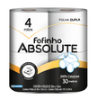 Papel Higénico "FOFINHO" Doble Hoja 4 Rollos