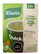 Sopas "KNORR" Quick Espinaca, Zanahoria y Apio