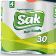 Papel Higénico "SAK" 4 Rollos